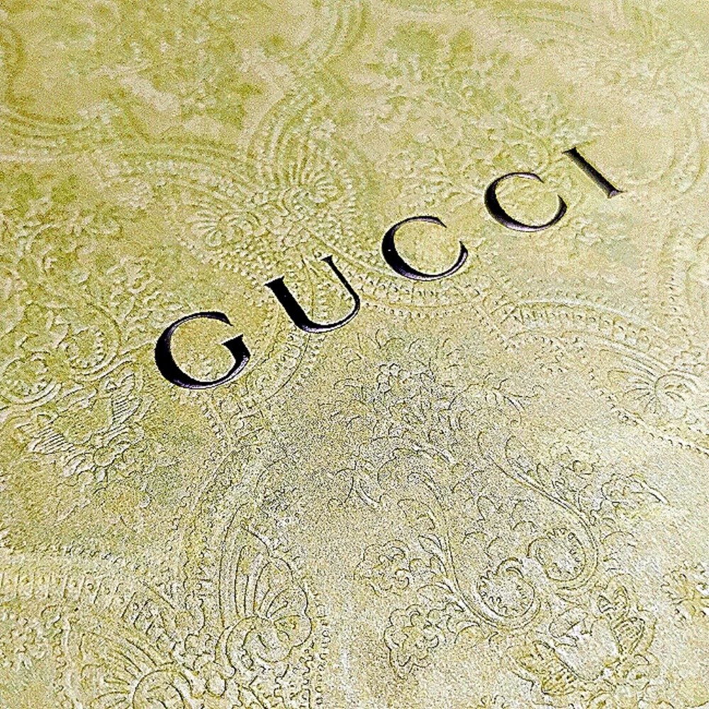 Gucci authentic shoe box, textured green. Only 1 available!
